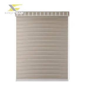 Modern Style Blackout Double Layer Window Shades Zebra Roller Blinds Fabric
