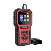 VIECAR M302 Outil de diagnostic automobile OBD2 avec écran LCD pour réinitialiser la lumière d'entretien du véhicule et lire/effacer les codes d'erreur pour toutes les voitures