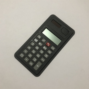 Large Notebook Calculator Solar Powered Black ABS Material With Battery For Office Use - Product Image 5