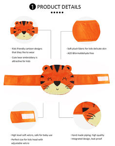 Dapat Dicuci Kartun Fleksibel Anak Sabuk Lembut Mewah Strip Bungkus Ikat Kepala Gel Es Fisik Demam Panas Dingin Pak - Product Image 3