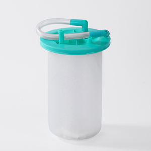 Hispa 医用一次性吸引罐 1500ml B 绿色 一级 ISO 13485 认证型号 G151119B - Product Image 2