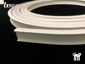 Rail de plafond flexible en plastique de 5 m pour usage domestique, droit, courbé, pliable, à suspendre pour lits superposés, fenêtres en <span class=keywords><strong>baie</strong></span>, séparateurs de pièce - Product Image 4