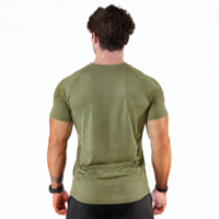 Vente en gros de t-shirts décontractés en maille unie pour hommes, coupe ajustée, blanc pur, 100% coton, design uni, écologique, respirant