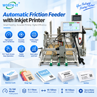 Nouvelle machine d'inspection d'étiquettes 2024 avec compteur, alimentation par friction et fonction de comptage pour étiquettes, cartes, enveloppes rouges et papier