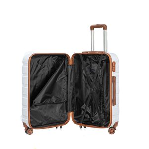 Ensemble <span class=keywords><strong>de</strong></span> valises <span class=keywords><strong>de</strong></span> luxe 4 pièces 12 20 24 28 pouces en ABS, valises à roulettes, bagages cabine, valises <span class=keywords><strong>de</strong></span> voyage - Product Image 6