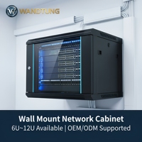 Rack de serveur OEM/ODM pour centre de données 4U 6U 9U 12U, armoire réseau murale 19 pouces