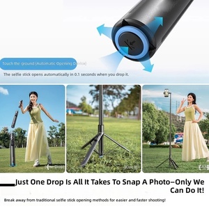 ไม้เซลฟี่แบบขาตั้งพื้นในตัว พร้อมด้ามจับแบบพกพา - Product Image 3