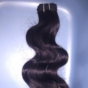 Extension de cheveux indiens naturels vierges — meetu, 100% naturel, extension de cheveux humains vierges indiens, vente en gros - Product Image 1