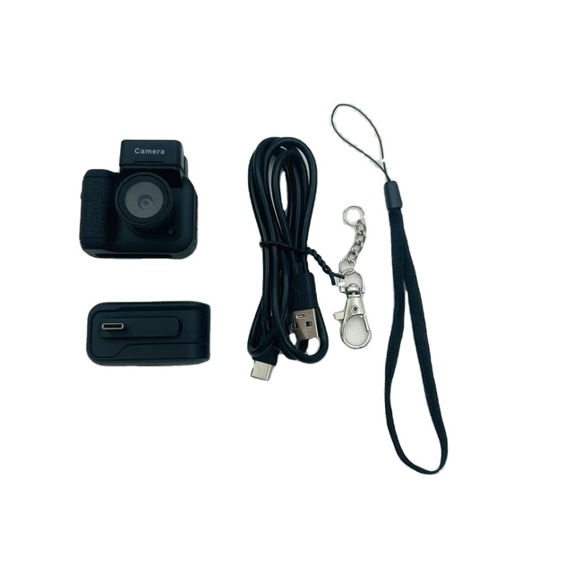 Factory Original Mini 1080P Digital Camera with 1.4 LCD Screen 32GB Card Charging Base Compact Portable Video Recorder