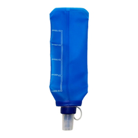 Bouteille souple pliable en TPU de qualité alimentaire sans BPA pour le sport, la course et l'hydratation – Vente en gros