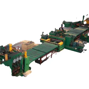 Flattening machinecoil straightening machineleveler steel sheetmetal straightening and cross cutting machine