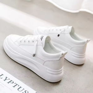 Nouveauté - Baskets de sport décontractées pour femmes, empeigne en mesh, patchwork, couleurs bonbon - blanc, noir, fermeture à lacets, antidérapantes - Product Image 2