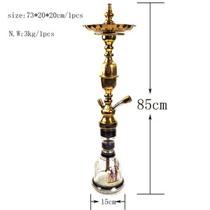 Bouteille de chicha Offre Spéciale or égyptien, narguilé - Product Image 3
