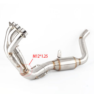 Sistema completo de escape de acero inoxidable para motocicleta Yamaha, tubo frontal modificado para carreras, antideslizante, para YZF MT09 MT <span class=keywords><strong>09</strong></span>, 2020, <span class=keywords><strong>2021</strong></span>, 2022 - Product Image 6