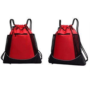 New Style Custom Logo Travel Sports Gym <b>Bag</b> Sack Pack Drawstring Backpack <b>Bags</b> for Basketball Football Swimming Training - Product Image 6