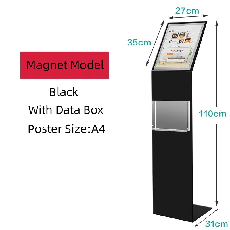 Big Size Black Magnet With Data Box