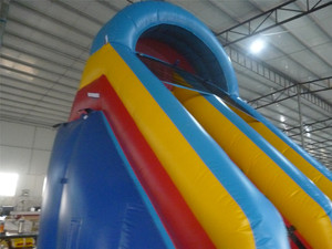 Casa hinchable inflable para interiores Blue Children's Love con tobogán de agua Castillo combinado húmedo/seco para parques de atracciones y jardines - Product Image 4