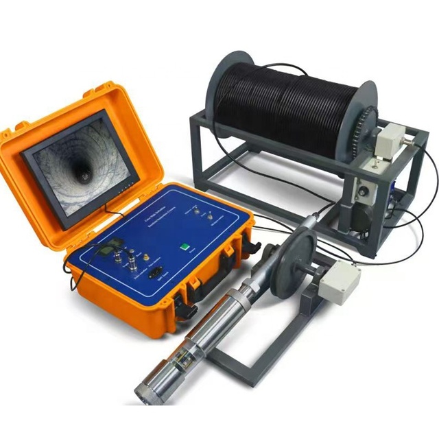 New Well Logging Inspection Camera 100-500m Underwater Drain Camera with 50mm Dia Camera for Underwater Wells