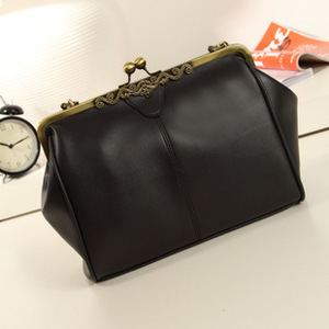 Venta al por mayor del Retro beso cierre etiqueta bolsos Oficina España Bolso Mujer De Cuero - Product Image 2