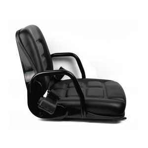 Piezas de equipo de manipulación de materiales Asiento pequeño universal para asiento de conductor de tractor agrícola con reposabrazos de acero - Product Image 1