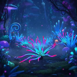 PVC Fantasy <b>Plant</b> <b>Light</b> LED Motif <b>Light</b> for Outdoor Garden Landscape Decoration - Product Image 1