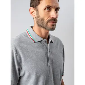 Polo tricolor de Italia, merchandising personalizado - Product Image 3
