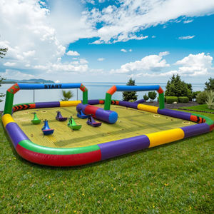 Pista de Coches de Choque Hinchable de PVC con Soplador y 3 Años de Garantía Incluye Kits de Reparación - Product Image 3