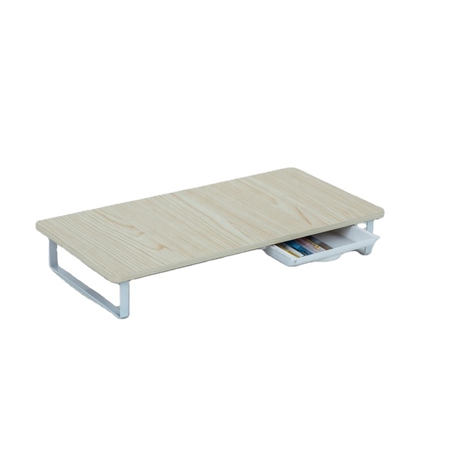 Monitor Stand Wooden Monitor Stand Raiser Office Furniture Ergonomic Metal Wood Walnut Desktop Height Adjustable Monitor