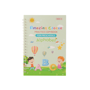 Giáo Dục Sớm Tái Sử Dụng Bút Thực Hành Cuốn Sách Ma Thuật Bằng Văn Bản Cho Trẻ Em Miễn Phí Arabic Thái Lan Ngôn Ngữ Khác Nhau Làm Chất Lượng Giấy - Product Image 3