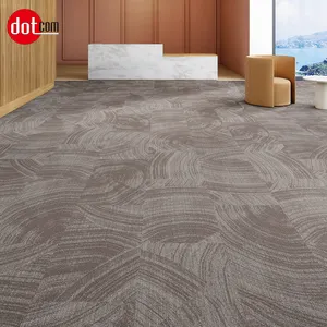 Contec Carpet Tiles Durable Commercial Nylon Carpet Tile Floor PVC Mat Official Rugs Living Room Large Carpet Tile