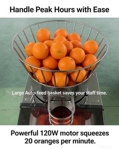 ตู้กดน้ำผลไม้สดอัตโนมัติแบบไร้คนดูแล พร้อมเครื่องนับยอดขายดิจิทัล สถานีประหยัดแรงงานสำหรับบุฟเฟ่ต์โรงแรมและร้านค้าแฟรนไชส์ - Product Image 5