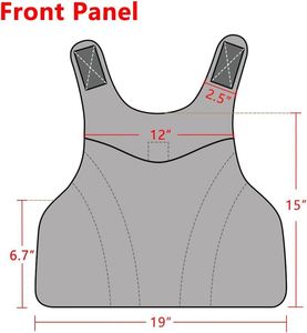 Gilet tactique et sac à dos d'usine avec doublure en polyester, ceinture à coussin d'air imperméable, fermeture éclair – Design unisexe tendance pour l'extérieur - Product Image 5