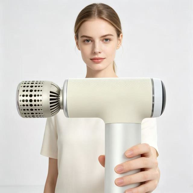 Professional Portable Massage Handheld Gun for Body Application Hot and Cold Massage with Deep Tissue Relax Muscle Function