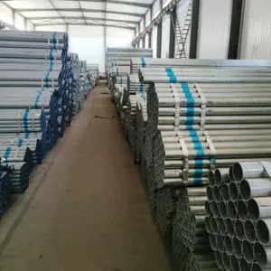 cheap galvanized water pipe 40mm 70mm 100mm 120mm hot dip galvanized steel pipe pre-galvanized round steel pipe