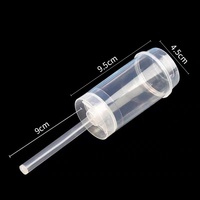 Lot de 24 contenants cylindriques réutilisables en plastique avec couvercles, multi-usages pour glaces et desserts faits maison, fabriqués en Chine