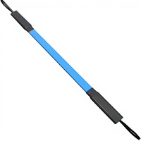 Appareil d'exercice pour les bras en fibre de verre, léger, silencieux, sûr, longueur 76 cm, équipement de musculation pour la maison