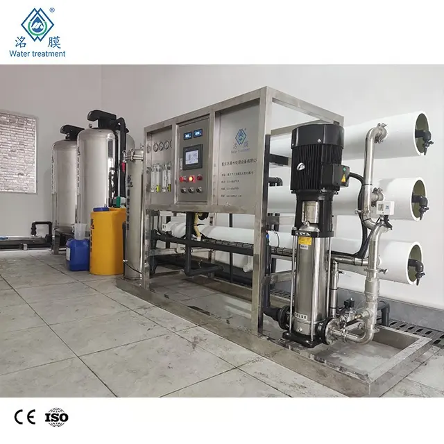 Içme suyu arıtma tesisi su arıtma makinesi endüstriyel ters osmoz su arıtıcısı filtre sistemi ile fiyat
