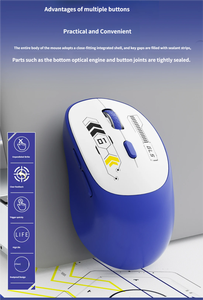 Ratón Inalámbrico <span class=keywords><strong>Bluetooth</strong></span> de Precio de Fábrica, Ratón Recargable Silencioso con Múltiples Botones y Alta Precisión - Product Image 6