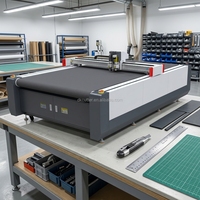 Machine de découpe CNC à couteau oscillant pour tapis de yoga, mousse EVA, mousse NBR, tapis de fitness avec système de nesting automatique