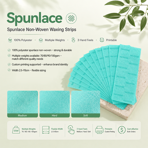 Bandes de cire non tissées en spunlace à prix d'usine, 100 % polyester, 70-100 g/m², imprimables, pour l'épilation - Product Image 3