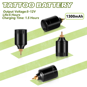 Pratique pour débutants <span class=keywords><strong>Kit</strong></span> <span class=keywords><strong>complet</strong></span> de machine à tatouer à batterie sans fil HRK avec encre - Product Image 4