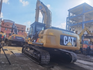 Excavadora de cadenas CAT 330D en oferta, con cazo de excavación, equipo de construcción hidráulico, modelo japonés usado en buen estado - Product Image 6