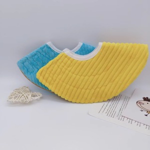 Collier d'entraînement pour animaux de compagnie, pour chats et chiens, rembourré et épaissi, bleu ciel, jaune, taille S7, matériau polyester Jin - Product Image 4