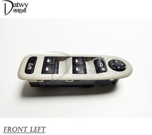 Interruptor elevador OE 98054515DS <span class=keywords><strong>Citroen</strong></span> <span class=keywords><strong>C5</strong></span>, con panel, con función manual de espejo retrovisor plegable, marca Datwy - Product Image 2