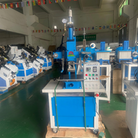 Machine de marquage à chaud hydraulique QF-815A, machine de gaufrage de logo pour chaussures et sacs en cuir