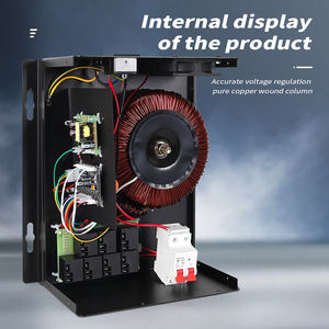 Горячая продажа заводская цена настенный TMP 5KVA AC автоматический стабилизатор напряжения реле управления AVR 220 В выходной регулятор мощности - Product Image 3