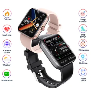 1.91 Inch F57l Smart Watch Temperatuur Hartslag Bloed Zuurstof Sportarmband Smartwatch
