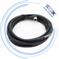 Conector M12 de Montaje en Campo, Cable PG7, Chapado en Oro, Intercambiable con la Serie HARTING SACC-M12, Conector Industrial