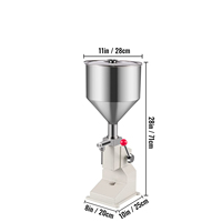 Machine de remplissage manuelle à piston pour liquides et pâtes, idéale pour lotions, cosmétiques, shampoings, crèmes, miel et détergents – Offre Spéciale