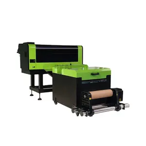 OKAI printing machine A3 30cm inkjet printers with 2 xp600 print to PET film printer dtf printer
